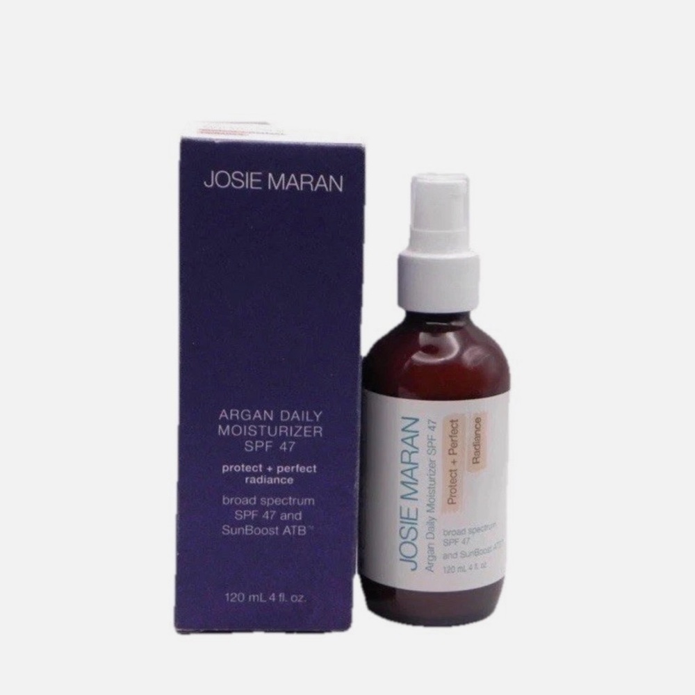 Josie Maran Argan Daily Moisturizer Broad Spectrum SPF 47 Protect + Perfect 4 oz